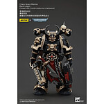 Warhammer 40k - Figurine Chaos Space Marines Black Legion Chosen avec Combi-melta et chainsword 20 cm