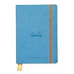 RHODIA GoalBook TURQUOISE A5 5X5 240p numérotées 90g ivoire