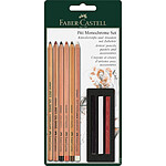 FABER-CASTELL Set 9 Pièces Pitt Monochrome