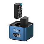 HAHNEL ProCube3 Chargeur compatible avec Panasonic DMW-BLC12. BLF19. BLJ31. BLK-22.