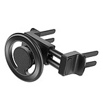 LinQ Support Voiture MagSafe pour Smartphone, Grille Aération ronde Noir