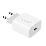 LinQ Chargeur Secteur USB Type C Power Delivery 20W Charge Rapide Blanc