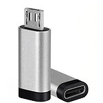 Avizar Adaptateur USB-C vers micro-USB Charge et Synchronisation 2.4A