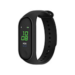 Fitband Bracelet Connecté Intelligent avec Tracker d'Activité et Fréquence Cardiaque Noir