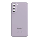 Clappio Vitre arrière de remplacement pour Samsung Galaxy S21 FE Lavande