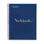 MIQUELRIUS Cahier à spirale 'Notebook EMOTIONS', A4, marine