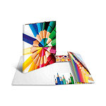 HERMA Chemise à élastiques 'crayons', en carton, A3