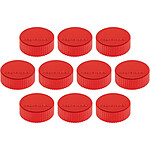 MAGNÉTOPLAN Discofix aimant rond 'magnum', rouge