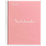 MIQUELRIUS Cahier à spirale 'Notebook EMOTIONS', A4, corail