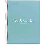 MIQUELRIUS Cahier à spirale 'Notebook EMOTIONS', A4, bleu