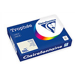 CLAIREFONTAINE Ramette Papier FSC A4 160g 250 Feuilles Gris Perle x 4