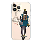 LaCoqueFrançaise Coque iPhone 13 Pro 360 intégrale transparente Motif Working girl Tendance .