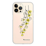 LaCoqueFrançaise Coque iPhone 13 Pro 360 intégrale transparente Motif Fleurs Cerisiers Tendance .