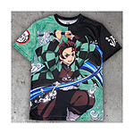 Demon Slayer : Kimetsu no Yaiba - T-Shirt Tanjiro Kamado - Taille L