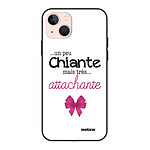 Evetane Coque iPhone 13 Coque Soft Touch Glossy Un peu chiante tres attachante Design