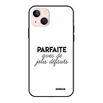Evetane Coque iPhone 13 Coque Soft Touch Glossy Parfaite Avec De Jolis Défauts Design