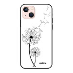 Evetane Coque iPhone 13 Coque Soft Touch Glossy Pissenlit Design