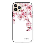 Evetane Coque iPhone 13 Pro Max Coque Soft Touch Glossy Cerisier Design