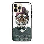 Evetane Coque iPhone 13 Pro Coque Soft Touch Glossy Tigre Fashion Design
