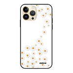 Evetane Coque iPhone 13 Pro Coque Soft Touch Glossy Marguerite Design