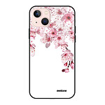 Evetane Coque iPhone 13 Coque Soft Touch Glossy Cerisier Design