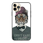 Evetane Coque iPhone 13 Pro Max Coque Soft Touch Glossy Tigre Fashion Design