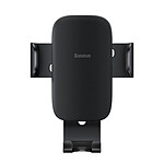 Baseus Support de Téléphone pour Grille d'Aération Serrure à Gravité Automatique Noir