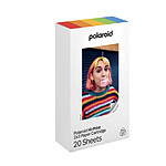 POLAROID Pack de 20 Papier 2x3 pour Imprimante Instantanée Polaroid Hi-Print Blanc