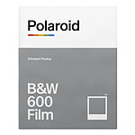 POLAROID Pack de 8 Films Photo 600 Noirs et Blancs pour Appareil Photo 600 Blanc