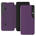 Avizar Étui pour Xiaomi Redmi Note 14 Pro et 14 Pro Plus Clapet Support Vidéo Violet