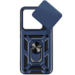 Mayaxess Coque pour Xiaomi 15 Bague Support avec Protection Caméra Bleu nuit