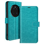 Mayaxess Étui pour Honor Magic 7 Pro Portefeuille avec Dragonne Turquoise