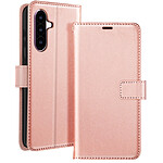Mayaxess Étui pour Samsung Galaxy A56 Portefeuille avec Dragonne Rose champagne