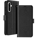Mayaxess Étui pour Samsung Galaxy A36 Portefeuille avec Dragonne Noir