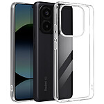 Mayaxess Coque pour Xiaomi Redmi Note 14 5G Silicone Souple Transparent