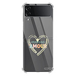 Evetane Coque Coque Samsung Galaxy Z Flip 4 Silicone antichocs Solides coins renforcés transparente Motif Maman d'amour Evetane Coque Coque Samsung Galaxy Z Flip 4 Silicone antichocs Solides coins renforcés transparente Motif Maman d'amour