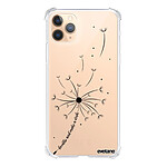Evetane Coque iPhone 11 Pro Silicone antichocs Solides coins renforcés  transparente Motif Pissenlit Make a wish