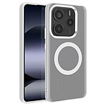 Avizar Coque pour Xiaomi Redmi Note 14 5G MagSafe Antichoc Qualité Militaire Blanc