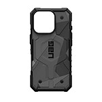 UAG Coque pour iPhone 16 Pro MagSafe Pathfinder SE Motif Geo Camo Gris