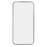 Blueo Verre Trempé pour iPhone 14 Pro mat anti-reflets Bords biseautés Noir