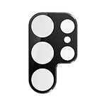 Mocolo Film Caméra pour Samsung Galaxy S23 Ultra en Verre Trempé 9H Noir