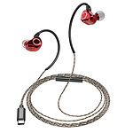 Borofone Écouteurs Sport USB-C Extra Bass Rouge Borofone Écouteurs Sport USB-C Extra Bass Rouge