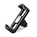 Setty Support Voiture Téléphone Grille d'Aération Grips extensibles Rotatif Setty Noir