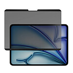 4smarts Protège Écran pour iPad Air 11 2024 / 2025 Anti-espion Magnétique Noir transparent