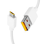 Oppo Câble USB 2A vers Micro-USB Charge et Synchronisation 1m Original Oppo Blanc