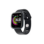 Avizar Montre Connectée 4.0 Waterproof IP67 avec Capteur Cardiaque Noir