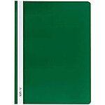 HERLITZ Lot de 10 chemises à lamelle format A4 Polypro Vert