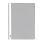 HERLITZ Lot de 10 chemises à lamelle format A4 Polypro Gris foncé