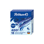 PELIKAN Cartouche d'encre longue 4001 GTP/18, bleu roi