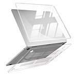 MW Coque Transparente Crystal pour MacBook Pro 13 pouces 2020/21/22 M1/M2 Transparent